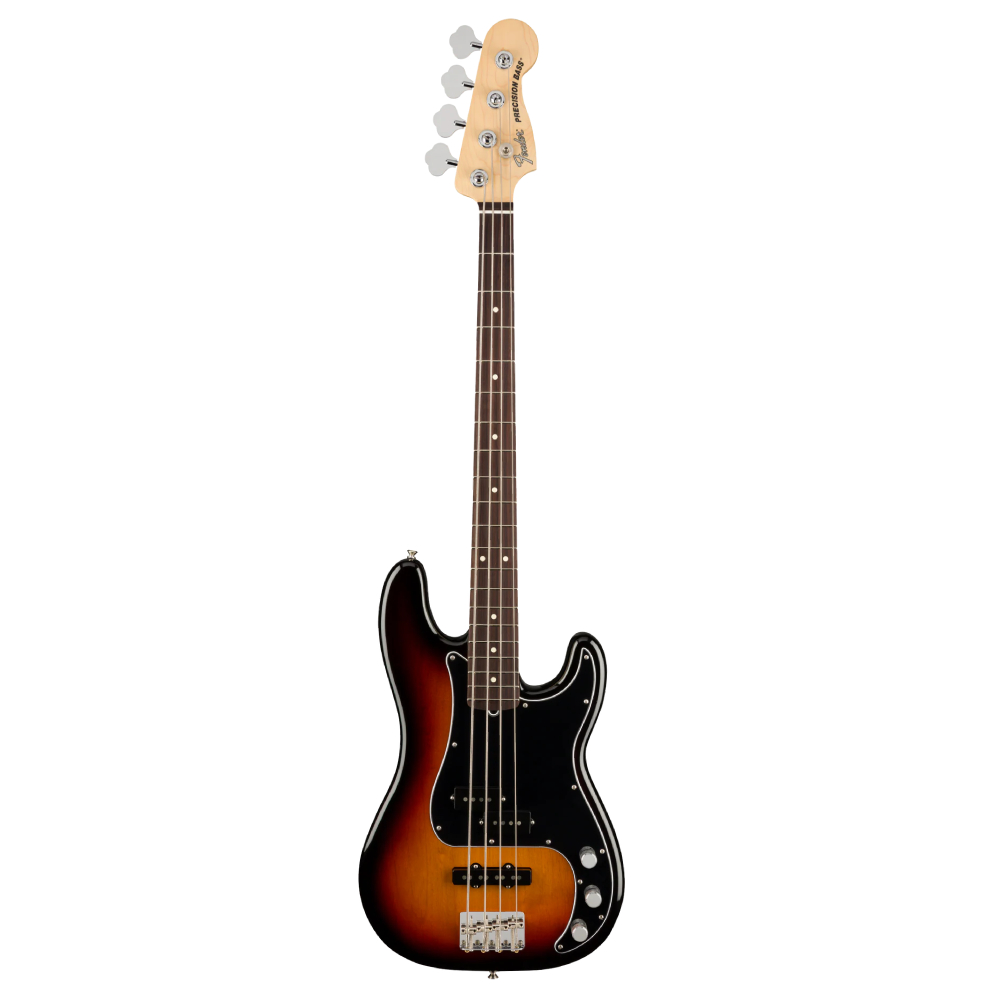 FENDER American  Performer Precision Bass Gülağacı Klavye 3-Color Sunburst Bas Gitar